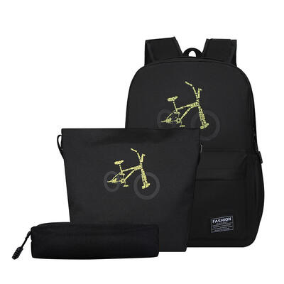 

3pcsset Women Backpack Teenager Girl Student Book Bag Travel Shoulder Bags