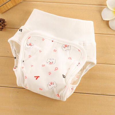 

Pure Cotton Reusable Baby Diapers Waterproof Washable Cloth Changing Nappy