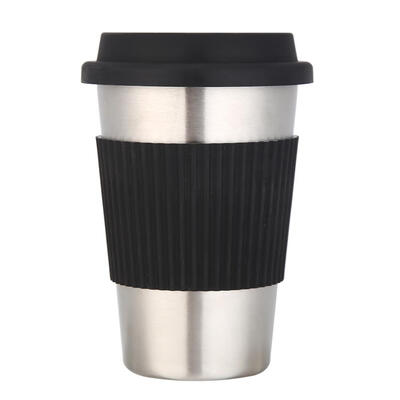 

500mL Stainless Steel Water Cup Non-Slip Coffee Tea Mug Insulated Cups