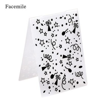 

1PCS Decorative Frame Embossing Folder Plastic Template Textured Impressions for Scrapbooking Photo Card Craft Making Cake Decorat