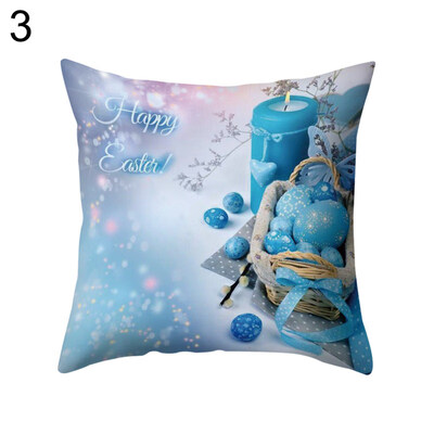 

Easter Egg Pattern Throw Pillow Case Cushion Cover Sofa Home Bed Office Decor