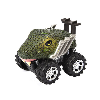 

Tailored Mini Vehicle Animal Pull Back Cars with Big Tire Wheel Creative Gifts for Kids