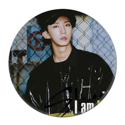 

KPOP Stray Kids New Album Same paragraph Personalized Round Badge Super Cute Bag Pendant Boys Girls Accessories Hot Gift for Fan
