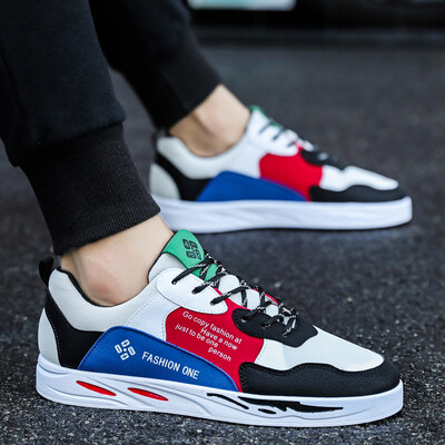 

2019 new mens shoes summer shoes Korean version of the trend of wild mens sports summer casual tide shoes small white shoes