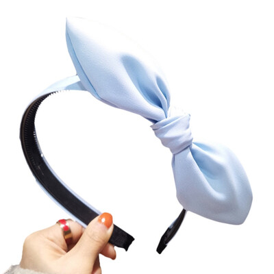 

Bohemian Bowknot Ribbon Hair Headwear Kawaii Headband For Womens Bow Head Band Hairband
