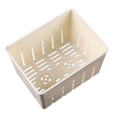 

Food Plastic Tofu Mold DIY Handmade Tofu Mold Simple Household Tofu Box With Press Lid For Kitchen Restaurant