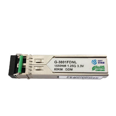 

GRT G-3801FDNL 125Gbps 1550nm SM Single Mode SFP Optical Transceiver 80km DDM