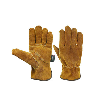 

Waterproof cowhide working gloves