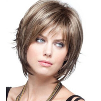 

Women\S Hair Is Short&Curly WIG-020