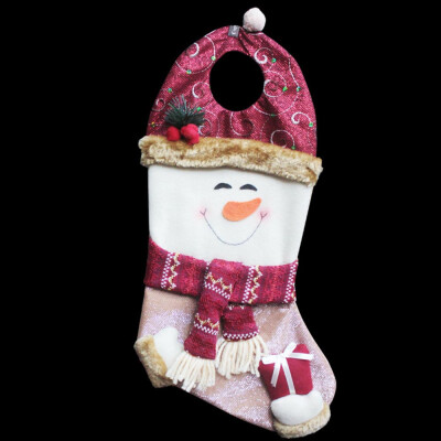 

Toponeto Merry Christmas Plush Tree Hanging Gift Candy Large Socks Decoration