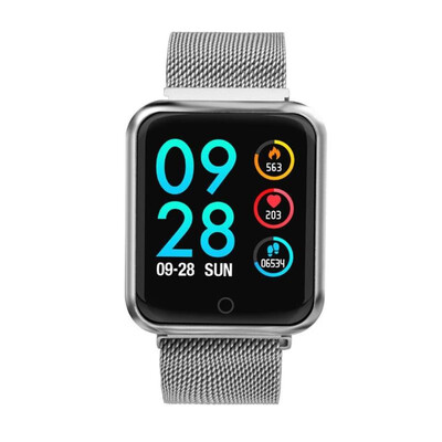 

P68 Sports IP68 Waterproof Heart Rate Blood Pressure Oxygen Smart Bracelet