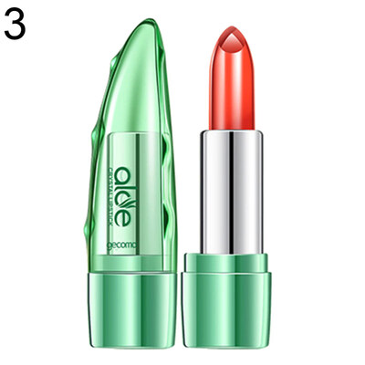 

35g Aloe Vera Gel Jelly Lip Cream Balm Moisturizer Color Changing Lipstick