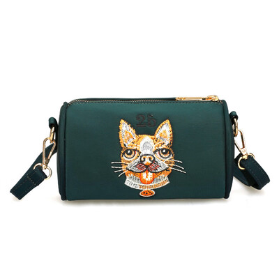 

Personality fashion small cloth bag single shoulder bag cartoon mobile phone bag leisure simple Bucket Bag