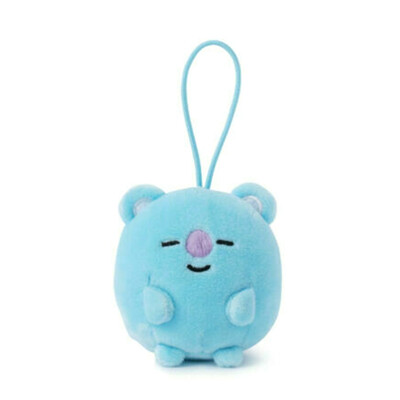 

KPOP BTS Bangtan Boys Color Standing Mini Plush Doll Pendant Keychain Elliptical Cartoon Image Pendant Key Rings ARMY Hot Gift