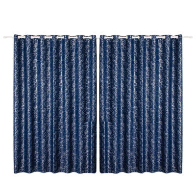 

Semi-Blackout Jacquard Curtains for Living Room Bedroom Window Decor Drapes