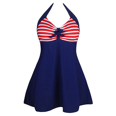 

Roseonmyhand One Piece Swimsuits for Women Slimming Monokini Swimwear Bathing Suits HalterSwi
