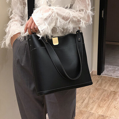 

Advanced sense bag foreign air bag 2019 new Korean version of the shoulder Messenger bag female wild ins fashion bucket bag
