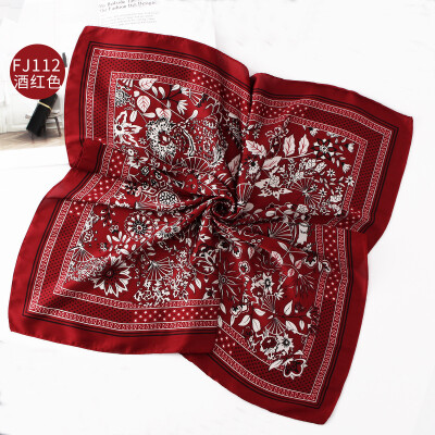 

Korean version of the spring&autumn professional silk small square scarf silk scarves wild small scarves scarf gift wholesale FJ112