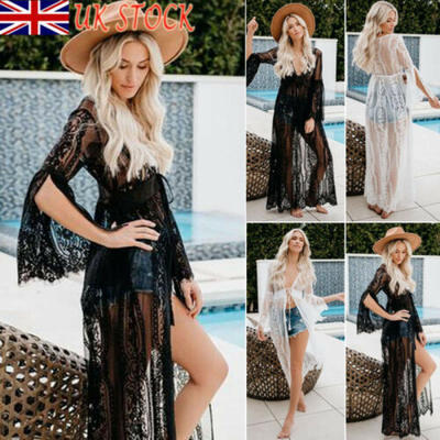 

Womens Swimwear Bikini Beach Wear Cover Up Kaftan Ladies Summer Long Dress Sexy