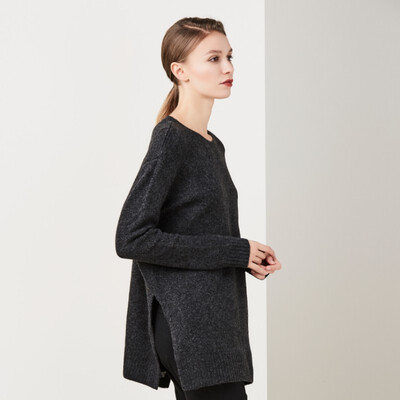

Colorific Womens FallWinter Simple Knit Long Sleeve Pullover 14364