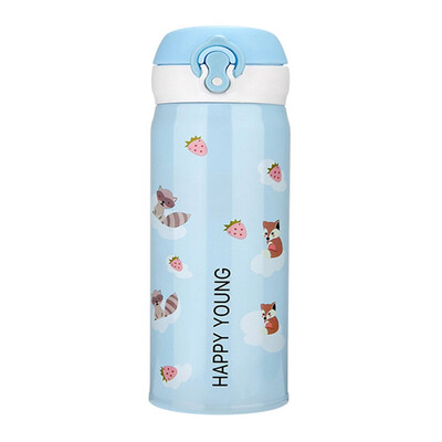 

CAR-TOBBY 350ML Stainless Steel Water Bottle Thermos Vacuum Flask Cup Mug Super Useful