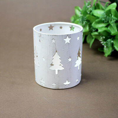 

〖Follure〗Xms Hollow Candle Holder Candlestick Creative Christmas Decor Party Decoration