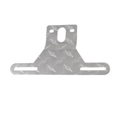 

Aluminum Trailer License Plate Light Bracket