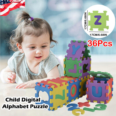 

36Pcs Baby Child Number Alphabet Puzzle Foam Maths Educational Toy Gift
