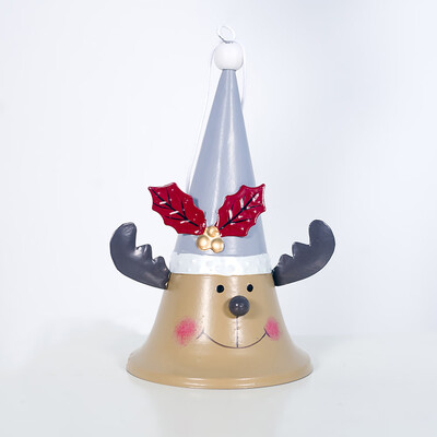 

Iron Rope Doll Santa Claus Bell Xmas Gift Christmas Tree Pendant Home Decor Sale