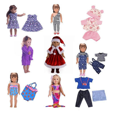 

Doll Clothes Dress Outfits Pajames For 18 inch American Girl Our Generation Accs