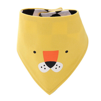 

Reusable Washable Cotton Baby Bibs Burp Cloth Print Cat Triangle Baby Bibs Cotton Adjustable Baby Meal Bib Infant Bibs