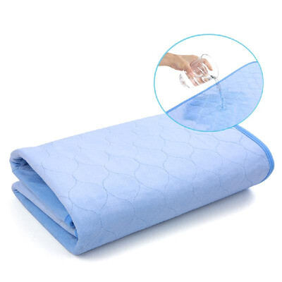 

Waterproof Bed Pad Washable Reusable Incontinence Baby Diaper Pad Cover Infant Changing Mat Pad Liners 4-layer Absorbant 70 85cm