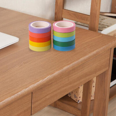 

Siaonvr Craft multi-color tape of various colors suitable for childrens color adhesive