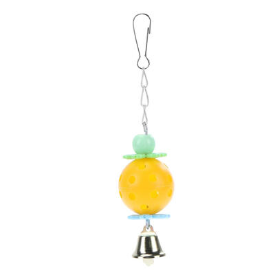 

1pc Parrot Plastic Ball Bell Toy Bird Climbing Toy Hanging Birdcages Decor