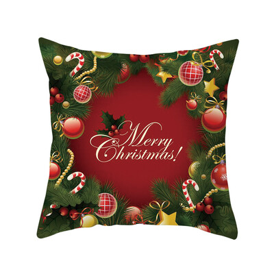 

Tailored Merry Christmas Super Soft Square Throw Pillow Pillow Cover 45x45cm Home Decor