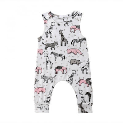

Infant Newborn Kids Baby Boy Girl Animals Bodysuit Romper Clothes Outfits