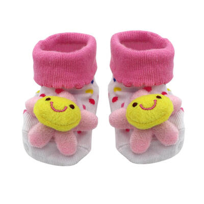 

Baby Cartoon Cotton Sock Newborn Girl Boy Floor Anti Slip Shoes Doll Socks