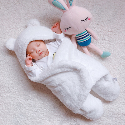 

Baby Warm Comfortable Cartoon Envelope Swaddle Winter Wrap Blanket Unisex lovely