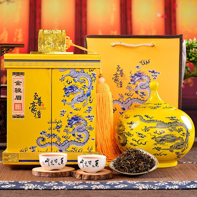 

Wuyishan Dahongpao Oolong Tea Rock Tea Cinnamon Narcissus Luzhou-flavored bulk gift box