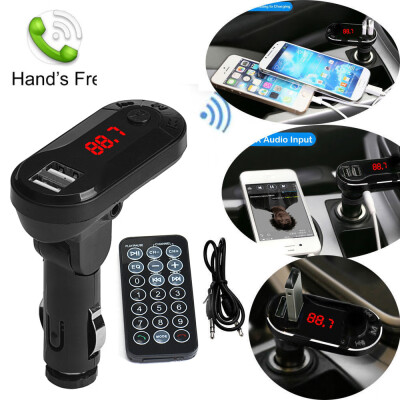 

〖Follure〗Bluetooth Wireless FM Transmitter MP3 Player Handsfree Car Kit USB TF SD Remote