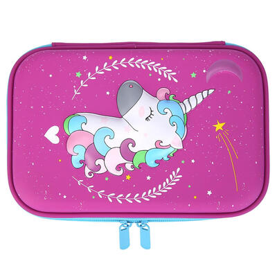 

Cute Horse 3D EVA Pencil Box Large Capacity Pencil Bags Children Kids Gifts