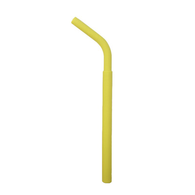 

Siaonvr Color Practical Reusable Washable Food Grade Silicone Drinking Bent Straw