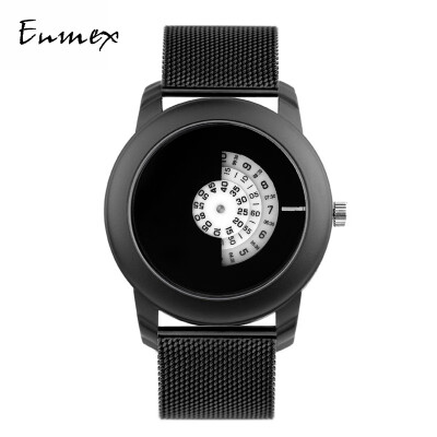 

Seven-year-old gift Enmex the concept of the cool atmosphere mens watch the creative&artistic temperament the cool watch