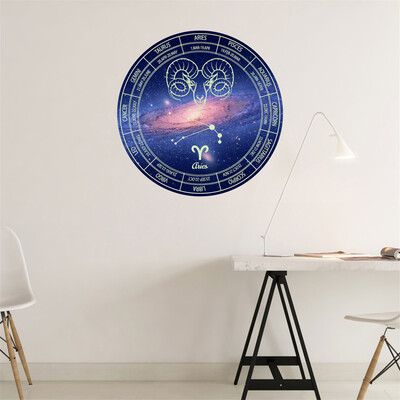 

Gobestart Wall Sticker Twelve Constellations Luminous Glowing Sticker Shining Stars Decor