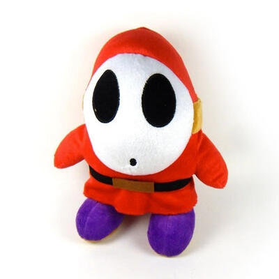 

7in Shy Guy Soft Plush Doll Figure Stuffed Toy Nintendo New Super Mario Bros