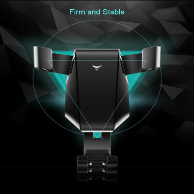 

10W Qi Car Wireless Charger for iPhone X Xs Samsung Xiaomi 360 Rotation Car Automatic Bracket Fast Charging Phone Holder Charger