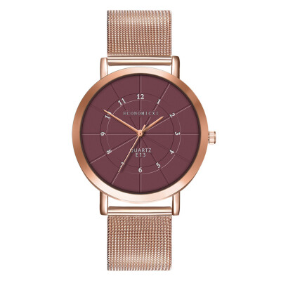 

Hot Sale Women Watch Luxury Thin Dial Casual Quartz Clock Mesh Belt Strap Fashion Rose Gold Wrist Watch Relogio Feminino