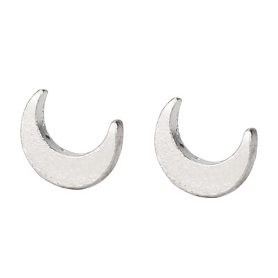 

Rhinestone Moon Shape Crystal Ear Stud Stud Earrings Grils Earring Fashion Gold Plated Women