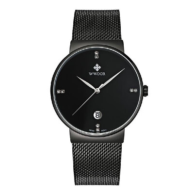 

NAVIFORCE 2016 Brand Fashion Dual Calendar Genuine Leather Man Casual Wristwatch 30M Water-proof Quartz Men Watches Watch Box