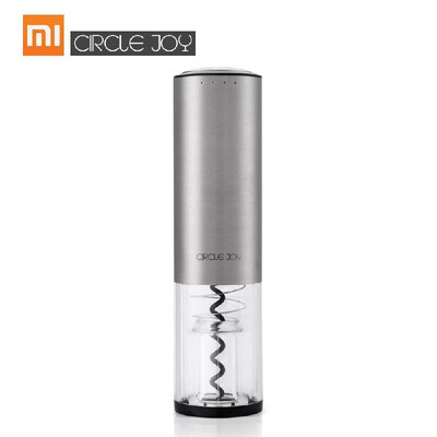 

Xiaomi Circle Joy Automatic Wine Electric Bottle Opener Metal Corkscrew Wine Bottle Opener Kit Cordless With Foil Cutter Rechargin